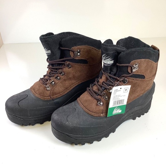 NEW Mens Sz 9 Itasca Ice Breaker Thinsulated Boot #642057 NWT - Picture 1 of 9